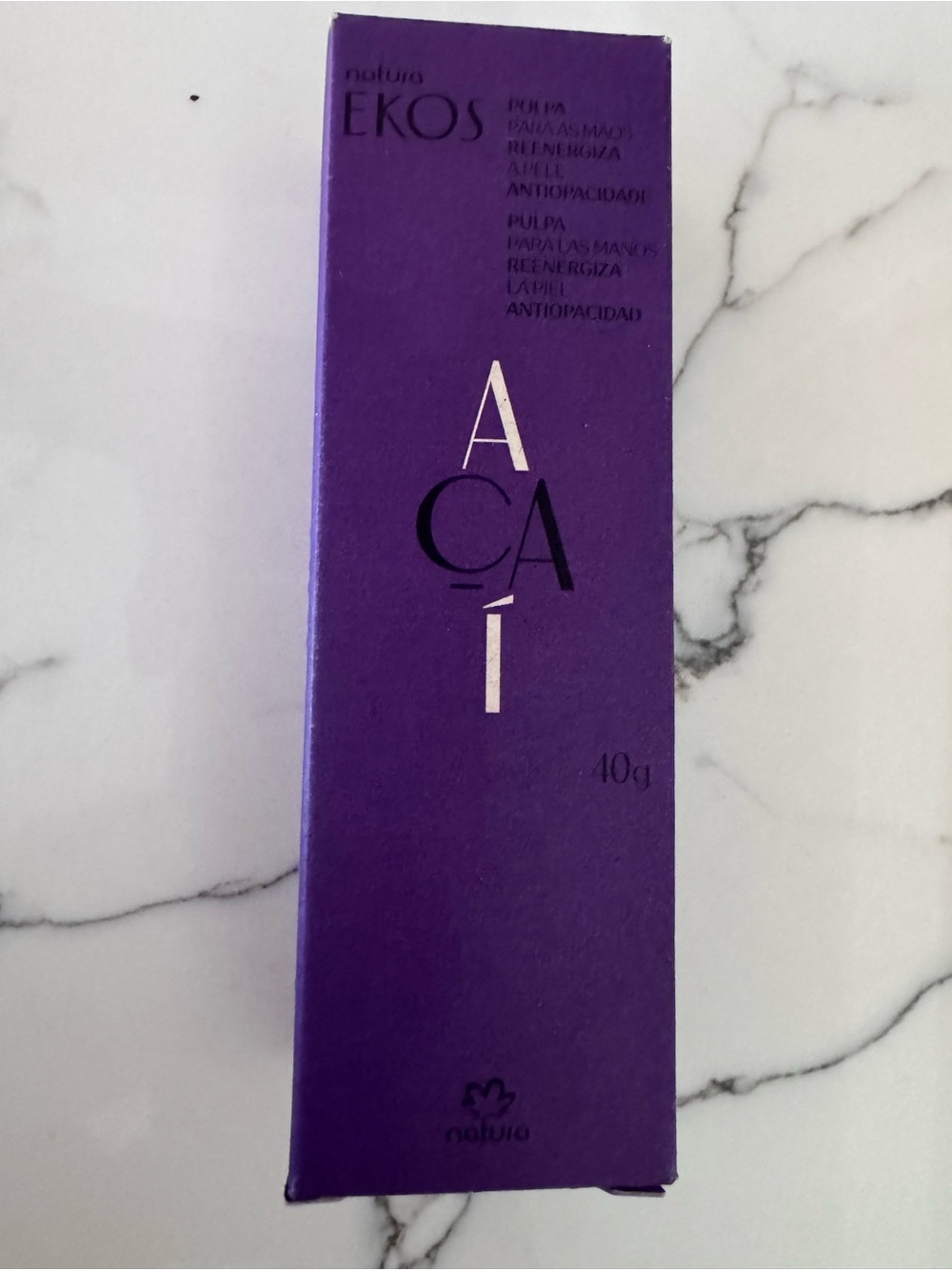 Natura EKOS Açaí Hand Cream - Purple